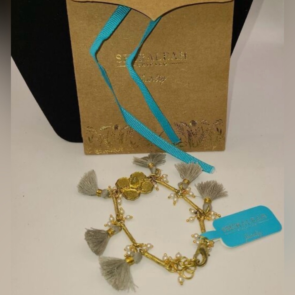 Shiraleah Anthropologie Gray Freya Bracelet